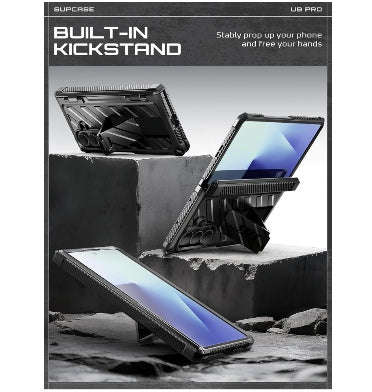 SAMSUNG GALAXY Z FOLD 7 FULL BODY RUGGED PROTECTIVE CASE BLACK | SUPCASE