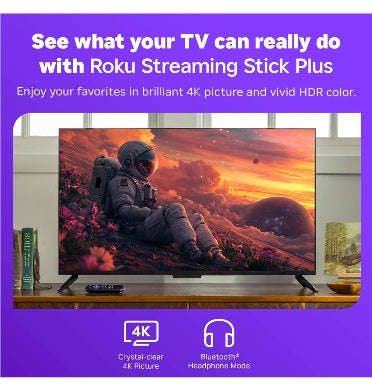 ROKU STREAMING STICK PLUS 4K (2025)