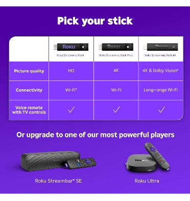 ROKU STREAMING STICK PLUS 4K (2025)
