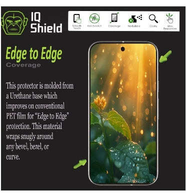 GOOGLE PIXEL 10 / 10 PRO PREMIUM CLEAR FILM SCREEN PROTECTOR 2PK | IQSHIELD