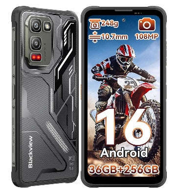BLACKVIEW FORT 5 SLIM RUGGED 256GB/48GB BLACK