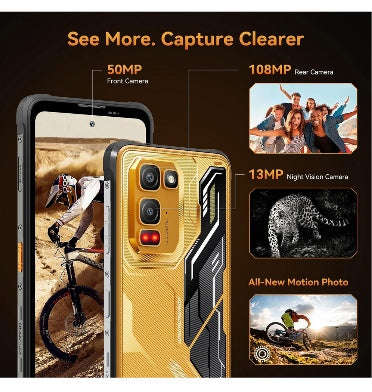 BLACKVIEW FORT 5 SLIM RUGGED 256GB/48GB BLACK