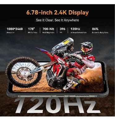 BLACKVIEW FORT 5 SLIM RUGGED 256GB/48GB BLACK