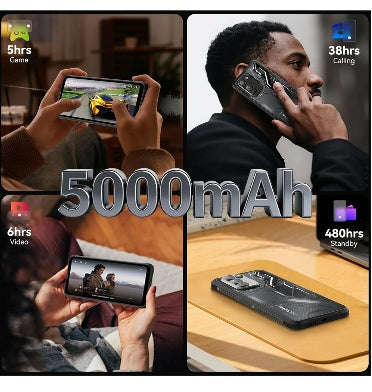 BLACKVIEW FORT 5 SLIM RUGGED 256GB/48GB BLACK