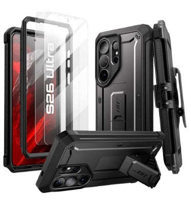SAMSUNG GALAXY S26 ULTRA FULL BODY RUGGED PROTECTIVE CASE BLACK | SUPCASE