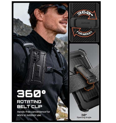 SAMSUNG GALAXY S26 ULTRA FULL BODY RUGGED PROTECTIVE CASE BLACK | SUPCASE