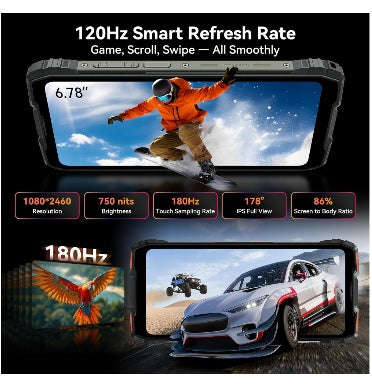 BLACKVIEW ROCK 3 RUGGED/FLIR 256GB/32GB 10000MAH BLACK