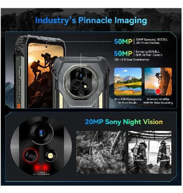 BLACKVIEW XPLORE 2 RUGGED/PROJECTOR 256GB/36GB 20000MAH BLACK