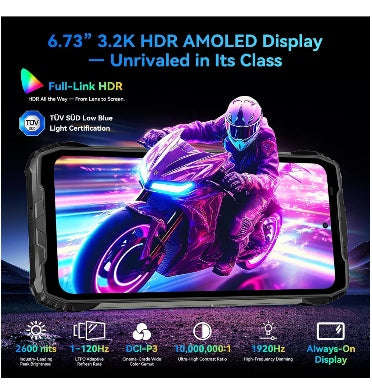 BLACKVIEW XPLORE 2 RUGGED/PROJECTOR 256GB/36GB 20000MAH BLACK
