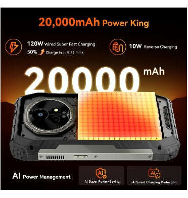 BLACKVIEW XPLORE 2 RUGGED 256GB/36GB 20000MAH BLACK