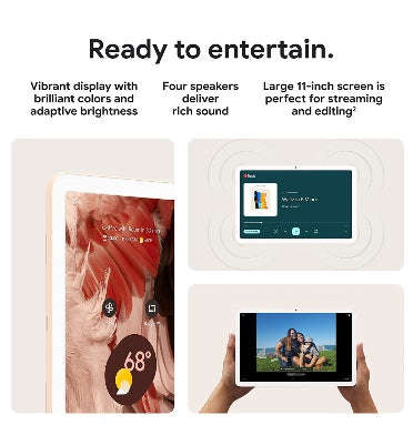 GOOGLE PIXEL TABLET WITH CHARGING SPEAKER DOCK 256GB HAZEL