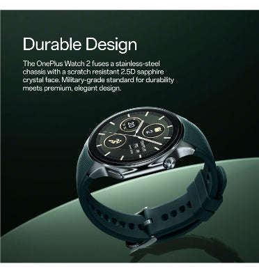 ONEPLUS WATCH 2 BLACK STEEL