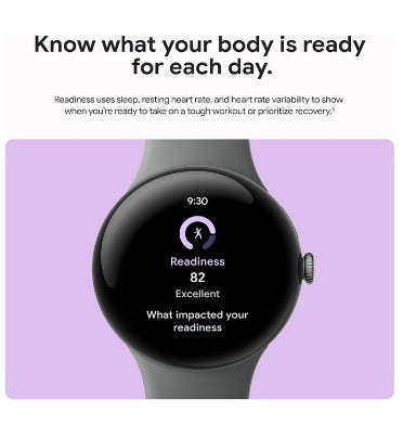 GOOGLE PIXEL WATCH 3 45MM SILVER/PORCELAIN