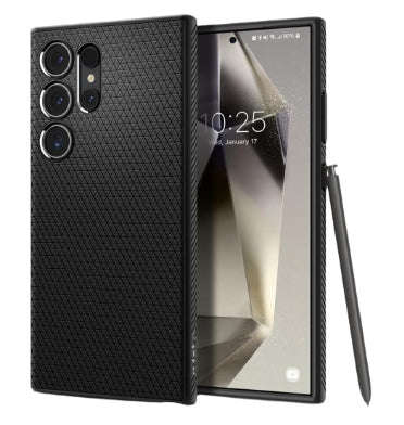 SAMSUNG GALAXY S24 ULTRA PREMIUM SLIM LIQUID AIR CASE BLACK | SPIGEN