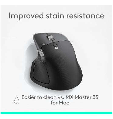 LOGITECH MX MASTER 4 WIRELESS MOUSE MAC EDITION SPACE BLACK