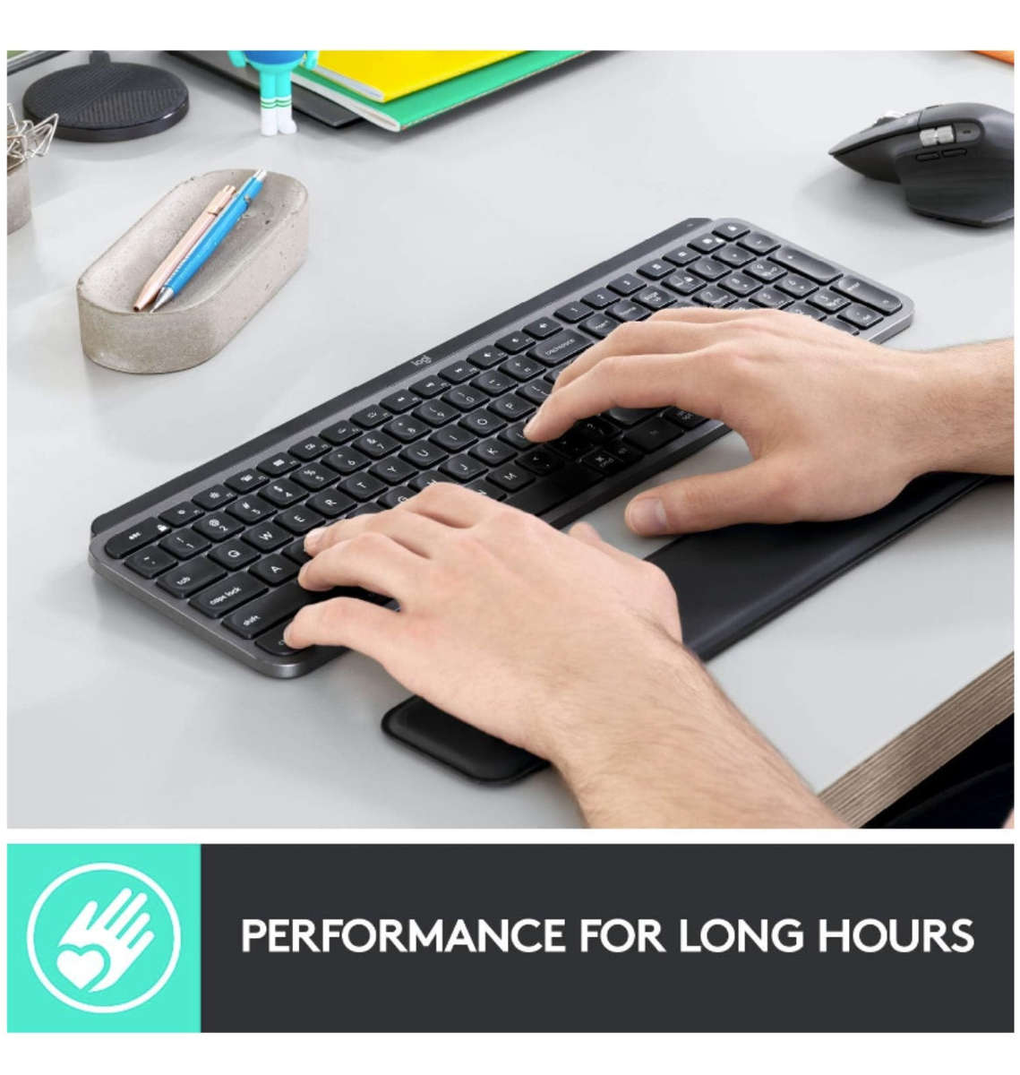 LOGITECH MX KEYS PALM REST BLACK