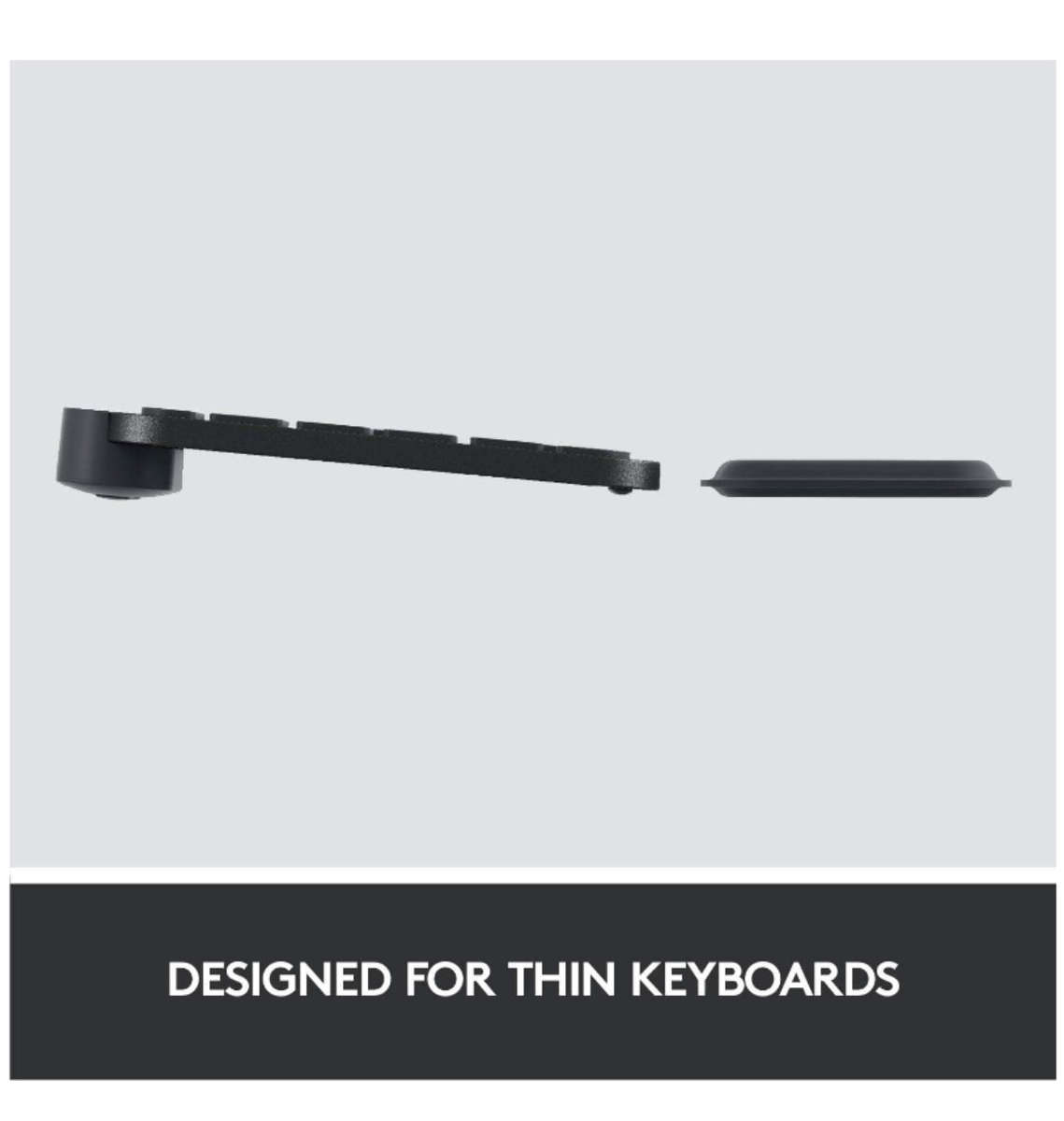 LOGITECH MX KEYS PALM REST BLACK