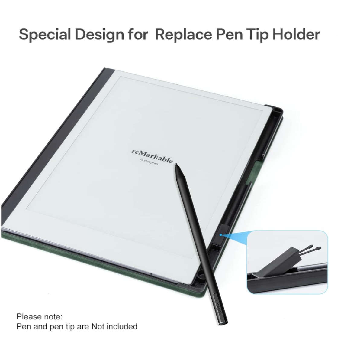 REMARKABLE 2 PREMIUM LIGHTWEIGHT PROTECTIVE BOOK FOLIO COVER BLACK | COBACK