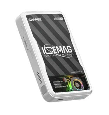 SHARGE ICEMAG MAGSAFE 10000MAH 20W PD WIRELESS MAGNETIC POWERBANK WITH ACTIVE COOLING