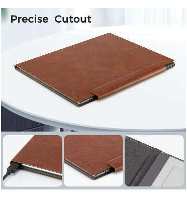 REMARKABLE 2 PREMIUM LIGHTWEIGHT PROTECTIVE BOOK FOLIO COVER VINTAGE BROWN | COBACK