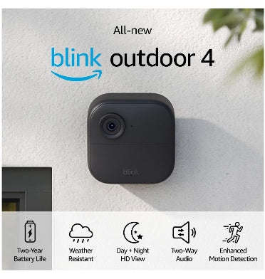 BLINK XT4 OUTDOOR/INDOOR WIRE-FREE SMART SECURITY CAMERA 5PK