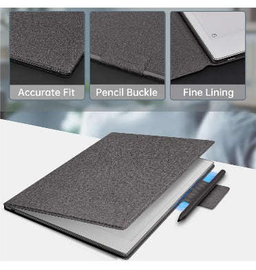 REMARKABLE PAPER PRO MOVE LIGHTWEIGHT PROTECTIVE BOOK FOLIO COVER BLACK