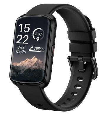 QVEV MULTIFUNCTION MULTISPORT SMARTWATCH FITNESS TRACKER BLACK