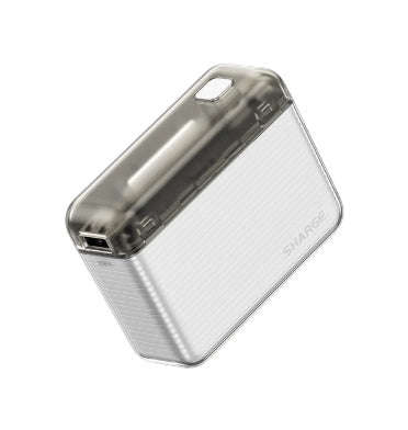 SHARGE FLOW 10K PORTABLE DUAL PORT POWERBANK WHITE