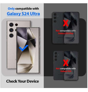 SAMSUNG GALAXY S24 ULTRA TEMPERED DOME GLASS SCREEN PROTECTOR 2PK | WHITESTONE