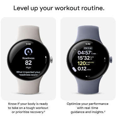 GOOGLE PIXEL WATCH 4 41MM SILVER/IRIS