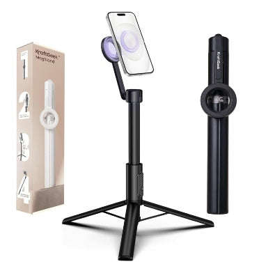 KRAFTGEEK MAGSAFE BLUETOOTH TRIPOD SELFIE STICK 64" BLACK