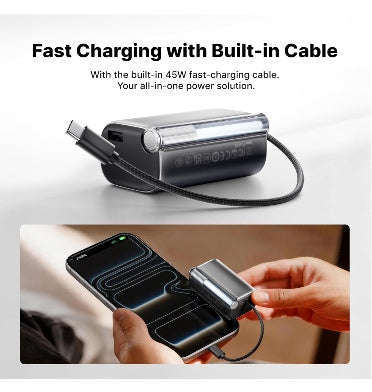 SHARGE FLOW 3 10K/45W PORTABLE POWERBANK BLACK