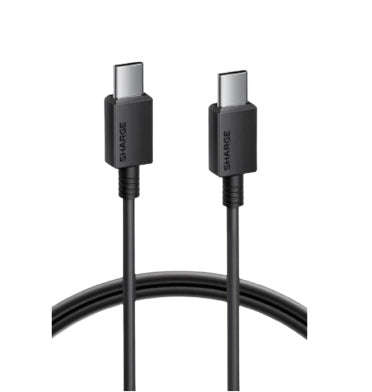 SHARGE USB-C 240W FAST CHARGING CABLE 1.5M BLACK