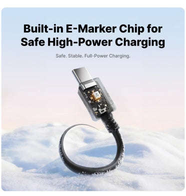 SHARGE USB-C 240W FAST CHARGING CABLE 1.5M BLACK