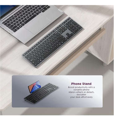 LENOVO 700 MODERN MULTI-DEVICE WIRELESS KEYBOARD LUNA GREY