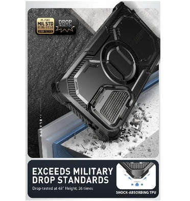 SAMSUNG GALAXY S24 ULTRA PREMIUM FULL BODY ARMORBOX MAGSAFE PROTECTIVE CASE BLACK | I-BLASON