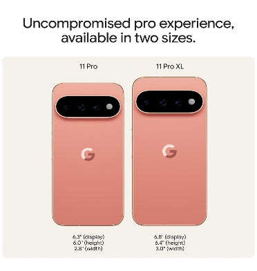 GOOGLE PIXEL 11 PRO XL 1TB/16GB OBSIDIAN