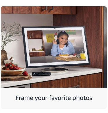 AMAZON ECHO SHOW 15 SMART DISPLAY BLACK (2024)