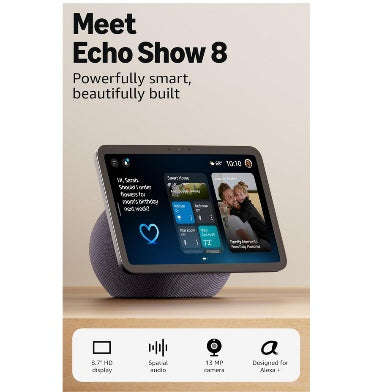 AMAZON ECHO SHOW 8 GRAPHITE (2025)