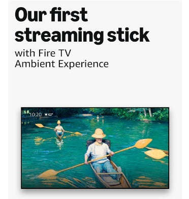 AMAZON FIRE TV STICK 4K MAX (2025) STREAMING MEDIA PLAYER