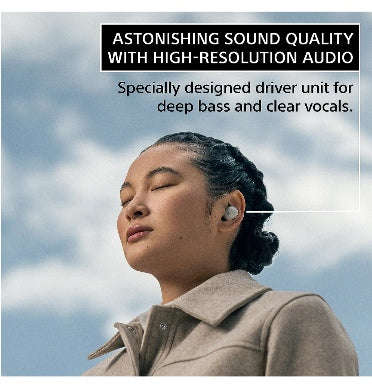 SONY WF-1000XM5 WIRELESS EARBUDS WITH ALEXA BUILT-IN BLACK