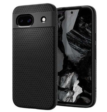 GOOGLE PIXEL 8A PREMIUM SLIM LIQUID AIR CASE BLACK | SPIGEN