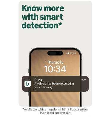 BLINK XT5 2K+ OUTDOOR/INDOOR WIRELESS SMART SECURITY CAMERA BLACK 3PK