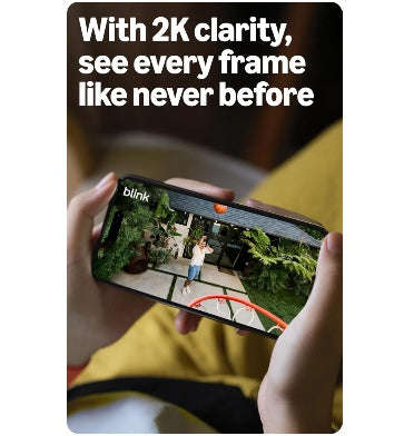 BLINK XT5 2K+ OUTDOOR/INDOOR WIRELESS SMART SECURITY CAMERA WHITE 3PK