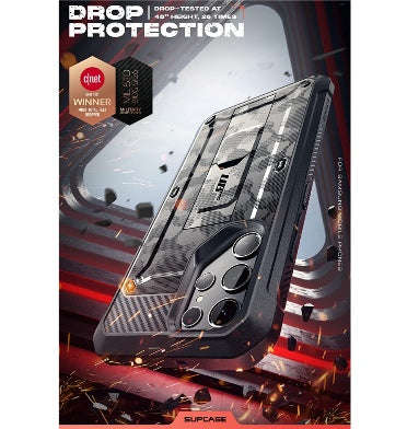 SAMSUNG GALAXY S23 ULTRA FULL BODY RUGGED PROTECTIVE CASE CAMO GRAY | SUPCASE