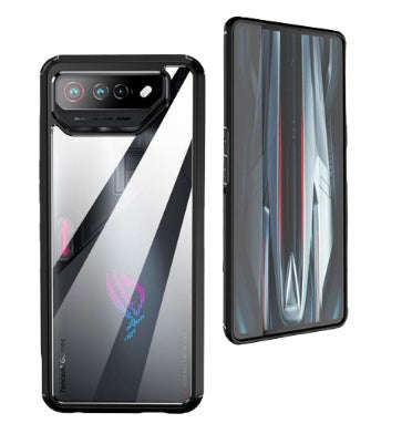 ASUS ROG PHONE 7 PREMIUM HYBRID BUMPER CASE BLACK/CLEAR