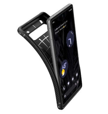 GOOGLE PIXEL 7A PREMIUM RUGGED ARMOR CASE BLACK | SPIGEN
