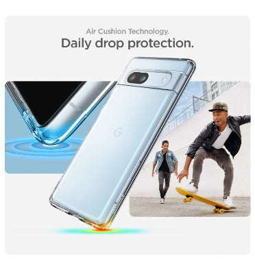 GOOGLE PIXEL 7A PREMIUM SLIM ULTRA HYBRID CASE CLEAR | SPIGEN