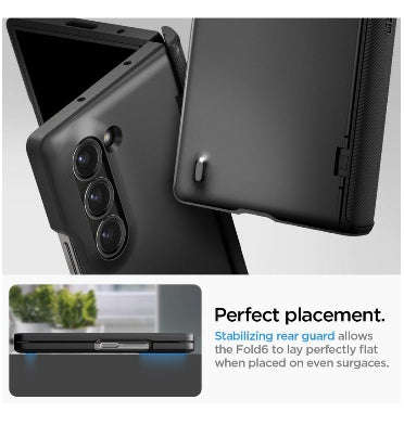 SAMSUNG GALAXY Z FOLD 6 PREMIUM SLIM ARMOR PRO CASE BLACK | SPIGEN
