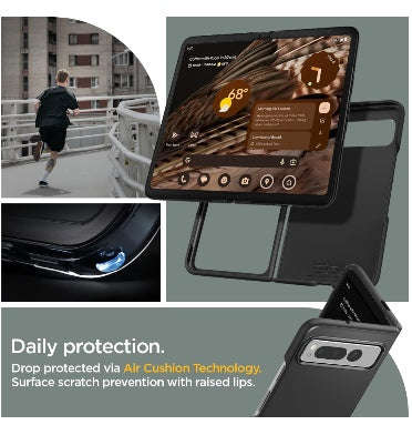 GOOGLE PIXEL FOLD PREMIUM SLIM THIN FIT CASE BLACK | SPIGEN